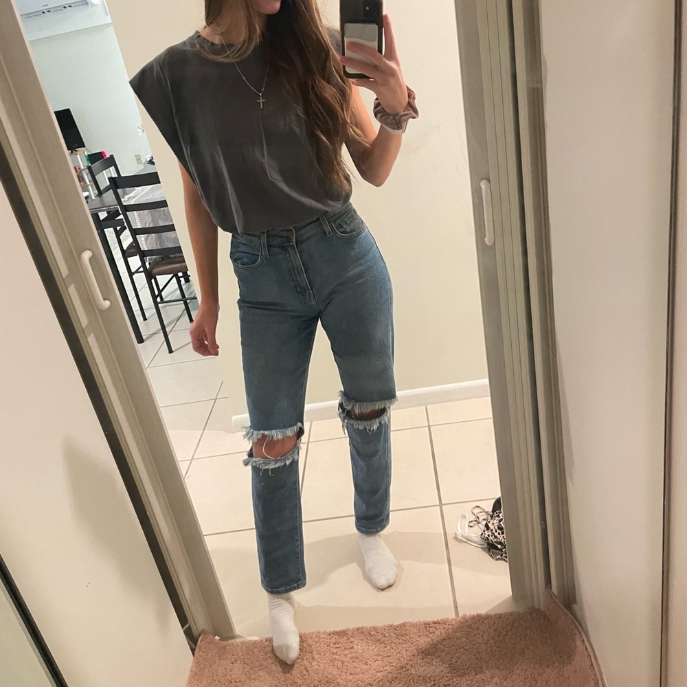 Grey muscle tshirt